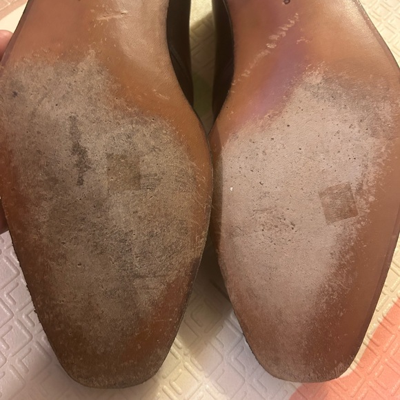 Ralph Lauren Black Leather Oxfords - Picture 10 of 10